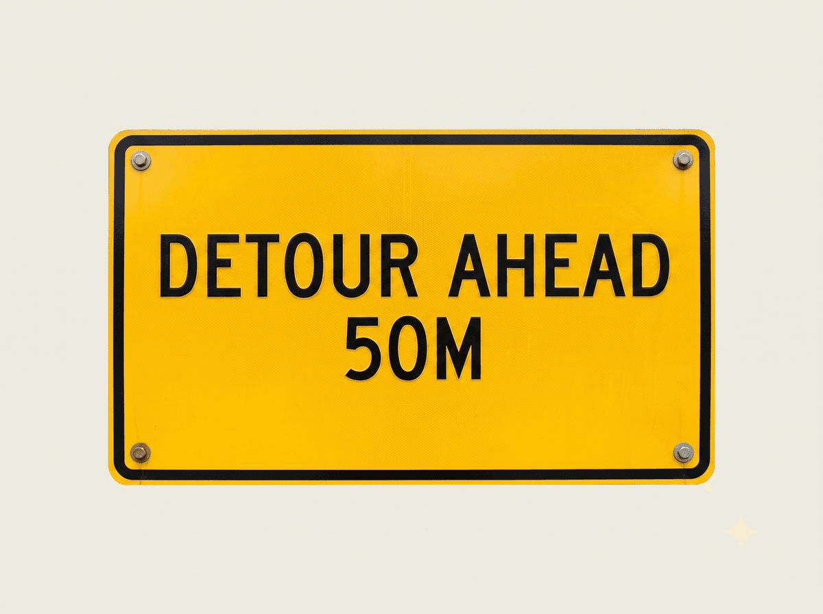 Detour Ahead