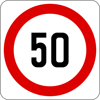 Speed Limit 50
