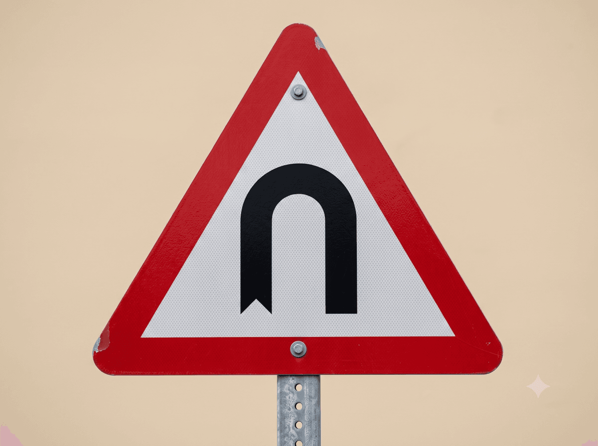 U-Turn Ahead